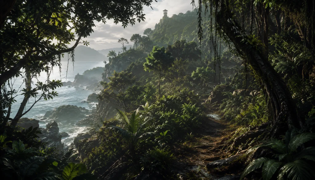 The jungle watches before it decides to pounce.